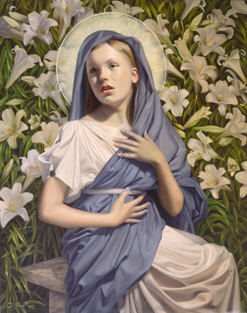Католическая икона Марии